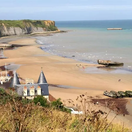 « La Casa Normande » Entre Ville & Plages Esquay-sur-Seulles Buitenkant foto
